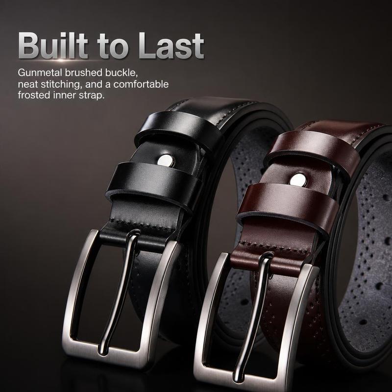 Men Formal Wear Options - Men's Pin Buckle Business Dress Belt,