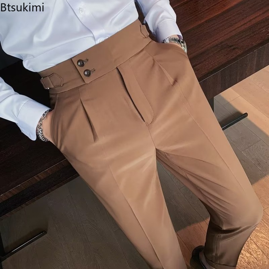 Men'S Formal Wear Rental - New 2026 Men's Solid Color Suit