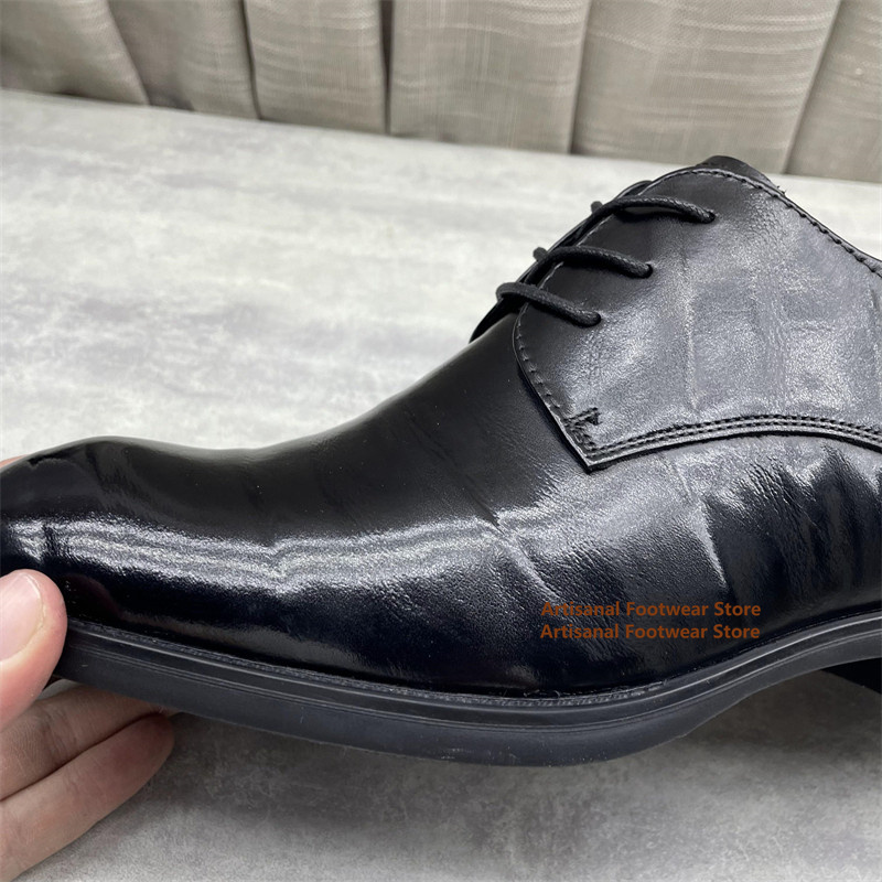 Men's Black Leather Oxford Sho - Men'S Formal Office Wear Shoes review and price