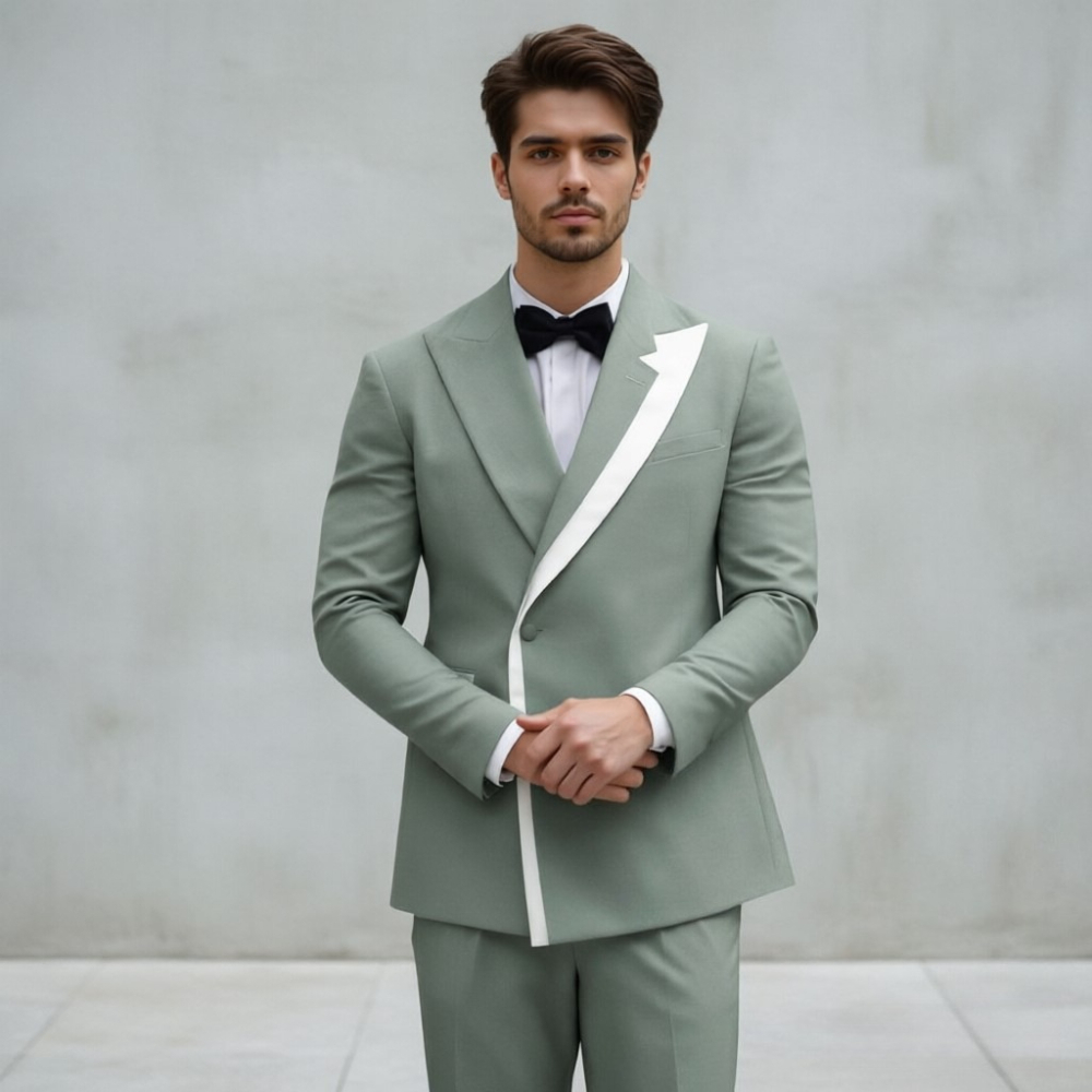 Slim Fit Men Wedding Suits Ele - Men Formal Wear Red review and price