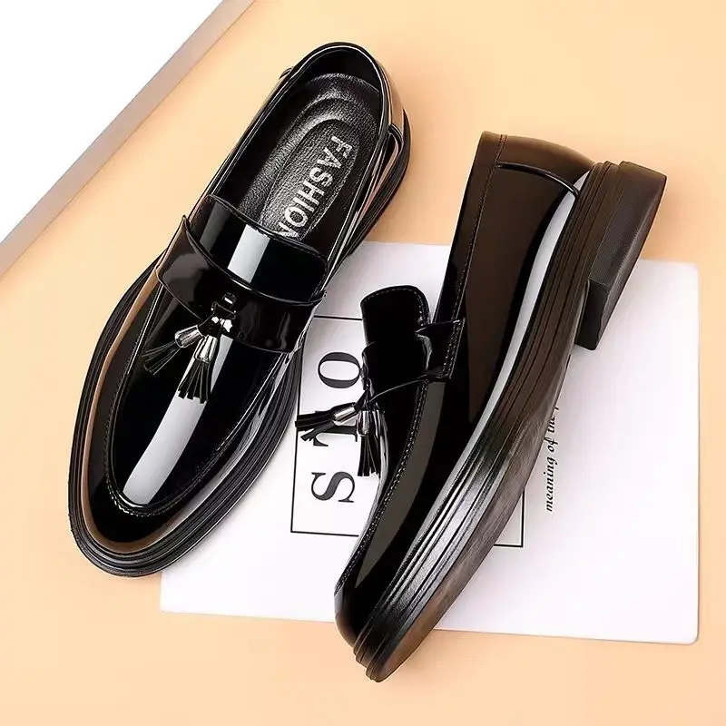 Black Social Shoe for Men Casu - Men'S Formal Wear Rental review and price