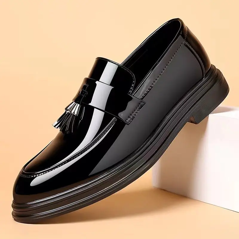 Black Social Shoe for Men Casu - Men'S Formal Wear Rental review and price