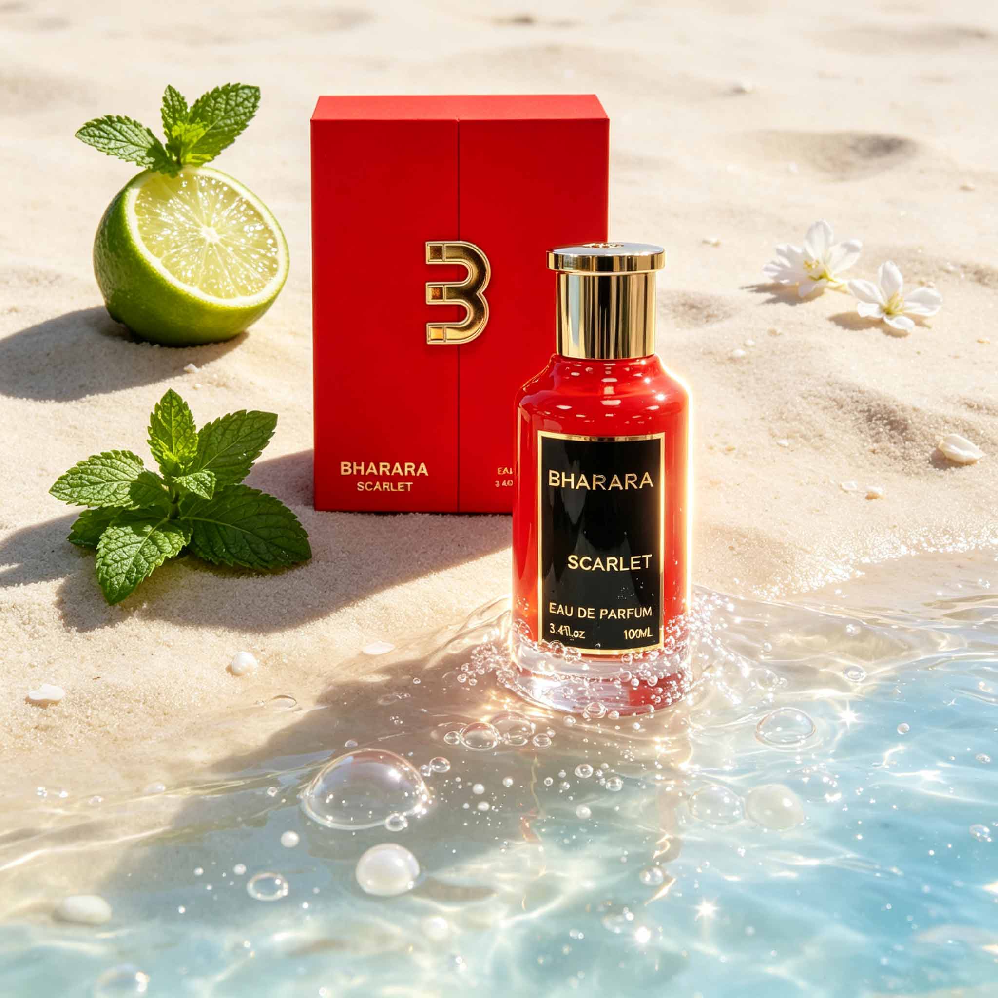 Bharara Scarlet Eau De Parfum  - Men Formal Wear Red review and price