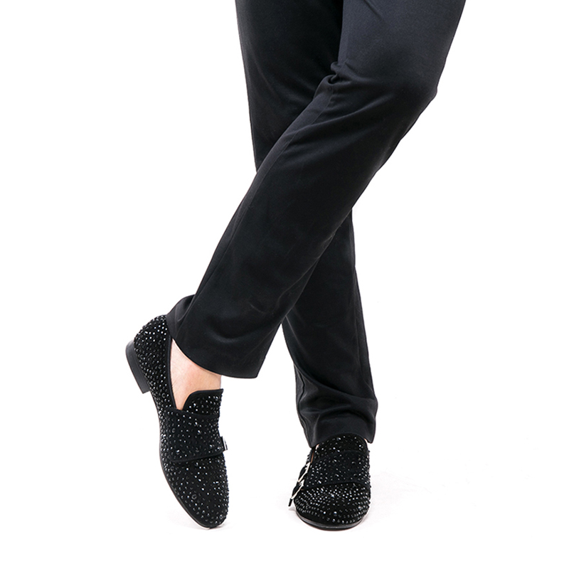 Piergitar New Black Suede Men  - Men'S Formal Party Wear Shoes review and price