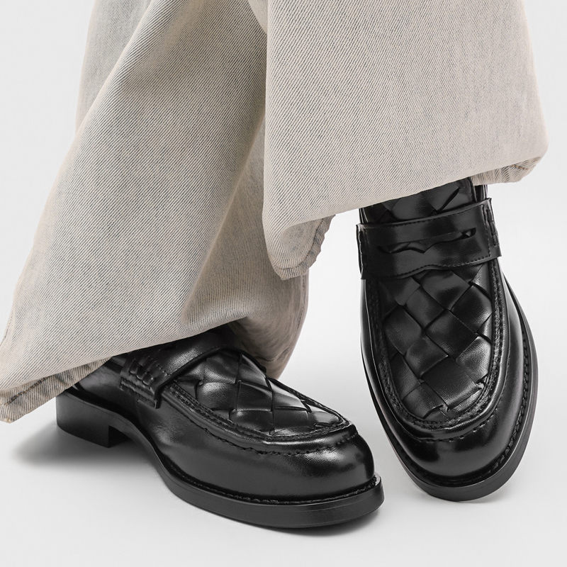 Men handmade woven penny loafe - Men'S Formal Office Wear Shoes review and price