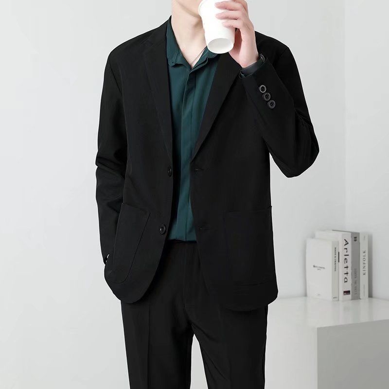 Spring Brown Black Blazer Men  - Men Formal Wear Brown review and price