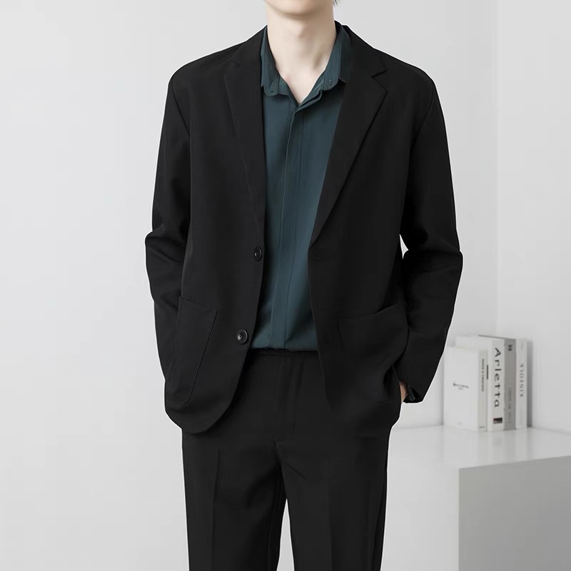 Spring Brown Black Blazer Men  - Men Formal Wear Brown review and price