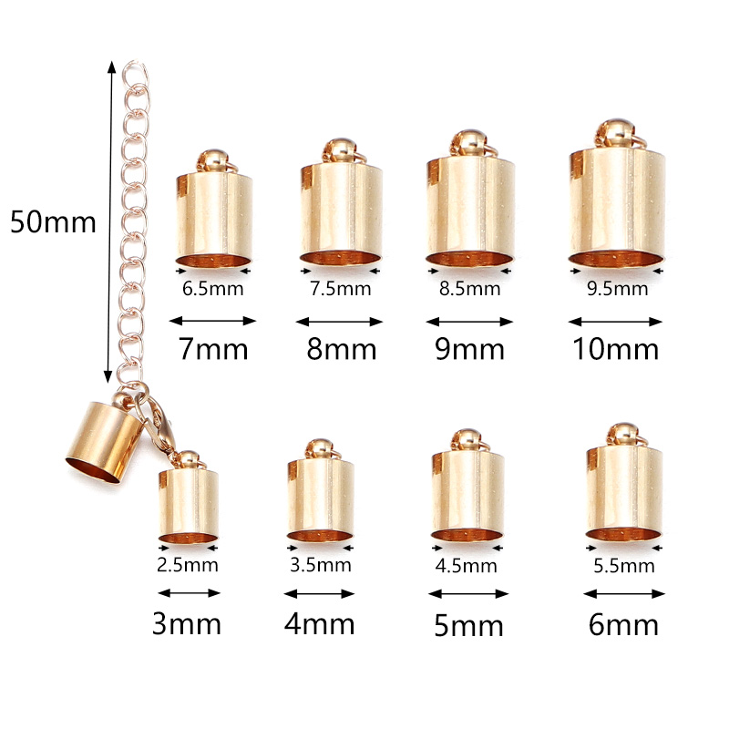 10Sets Leather Cord End Caps W - Patent Leather Oxford review and price