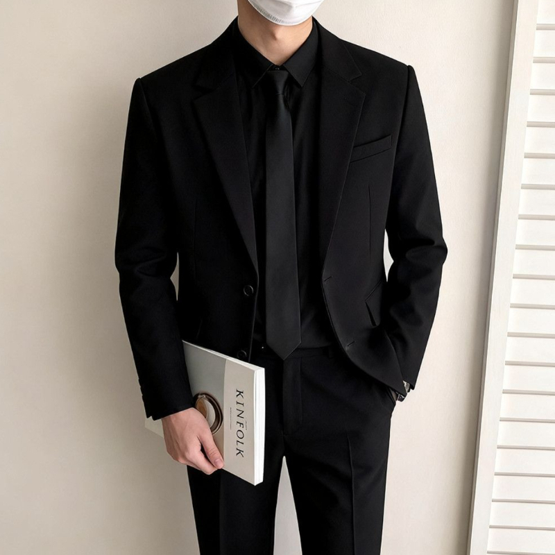 Men Business Casual Black Suit - Men'S Formal Wear For Engagement review and price