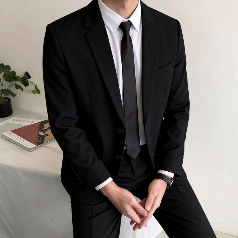 Men Business Casual Black Suit - Men'S Formal Wear For Engagement review and price