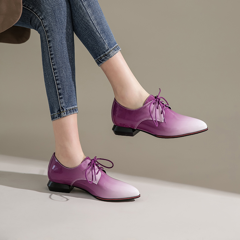 British Women Oxfords Gradient - Patent Leather Oxford review and price