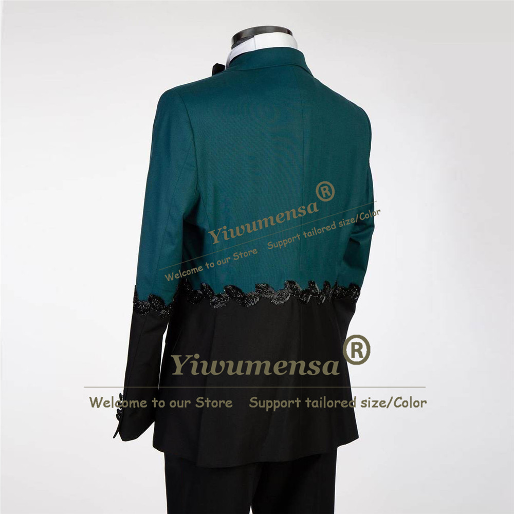 Unique Design Suits Men Splice - Men Formal Wear Design review and price