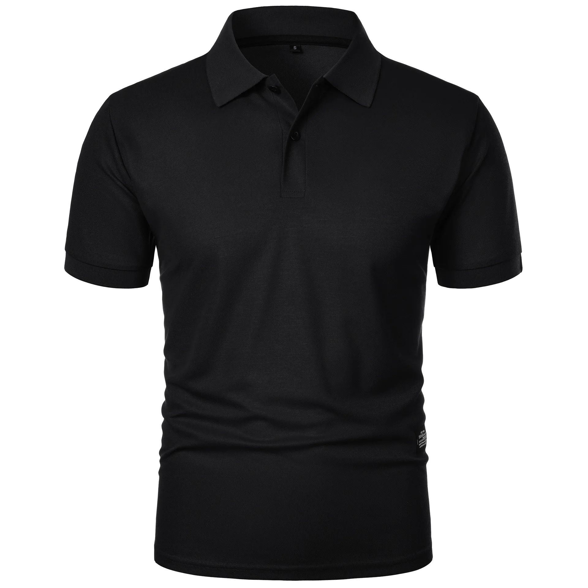 Men's Casual Polo Shirt Black  - Men Formal Wear Design review and price