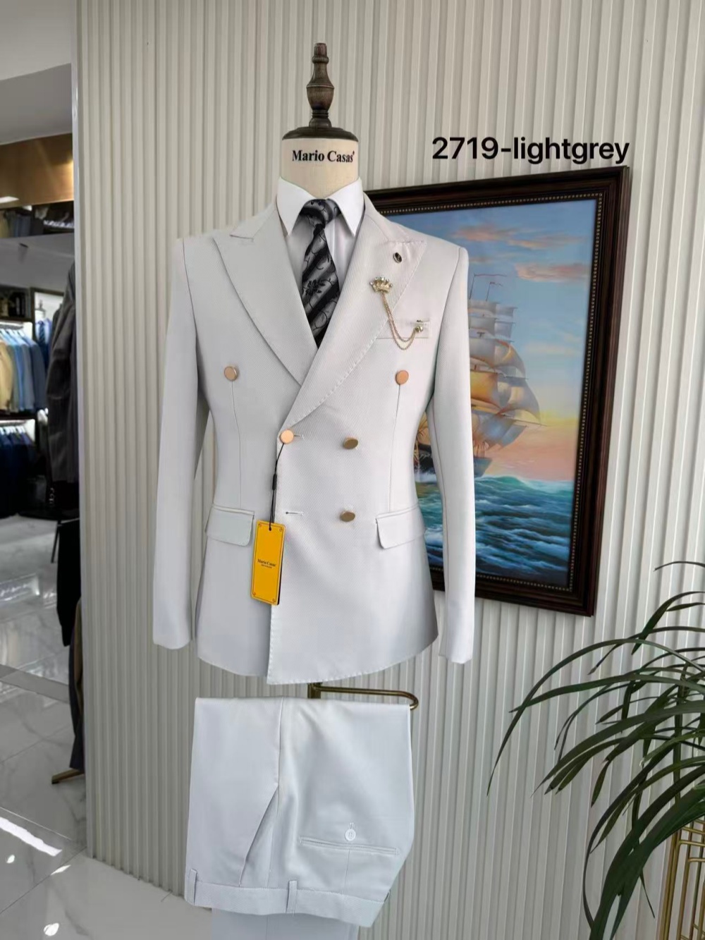 Premium Elegant Man Suits 2 Pi - Men'S Formal Wear For Engagement review and price