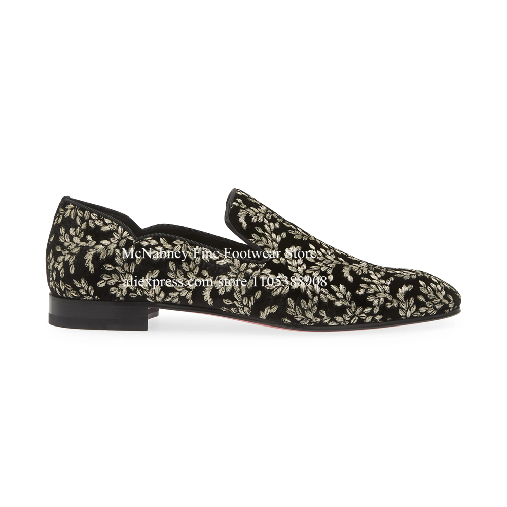 Black Silk Velvet Slip On Loaf - Men'S Formal Party Wear Shoes review and price