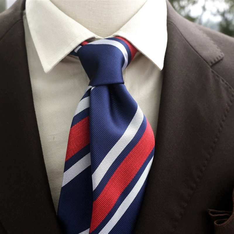 New Trendy Navy Brown Neckties - Men Formal Wear Brown review and price