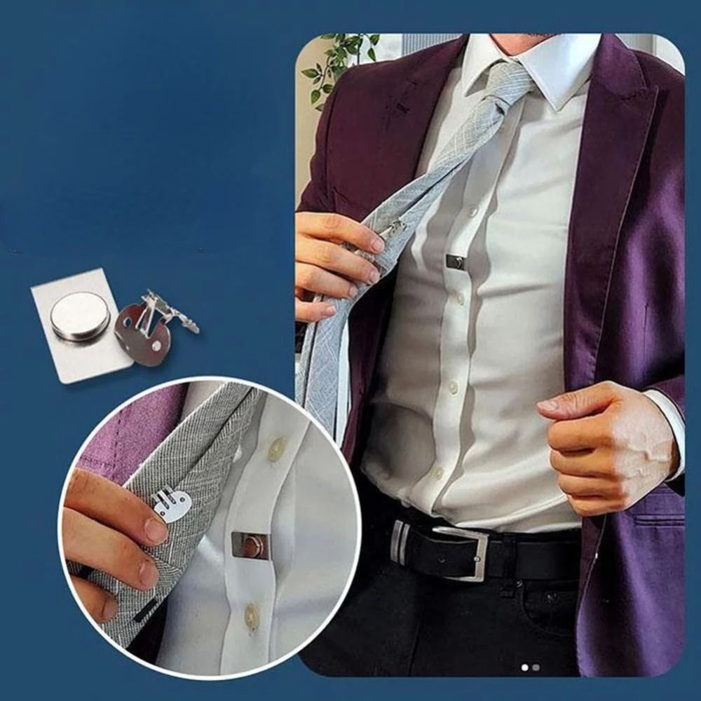 Unisex Invisible Tie Stay Clip - Collar Stay Metal review and price