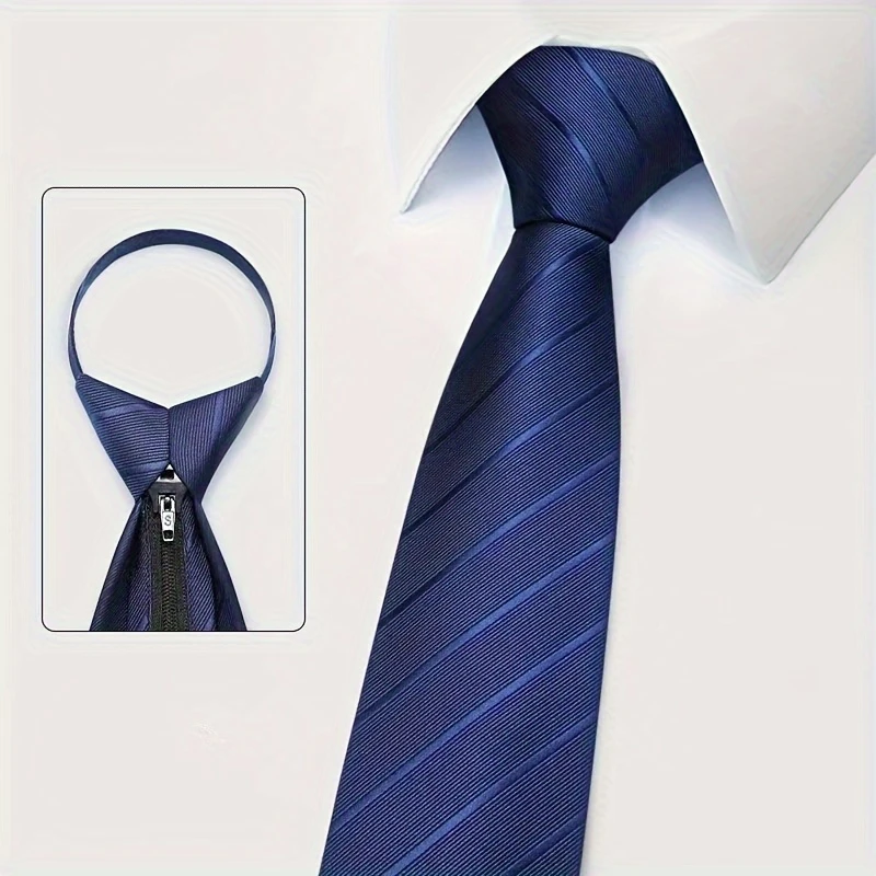6Pcs Men's Zip Tie 8cm (3.15in - Men Formal Wear Red review and price