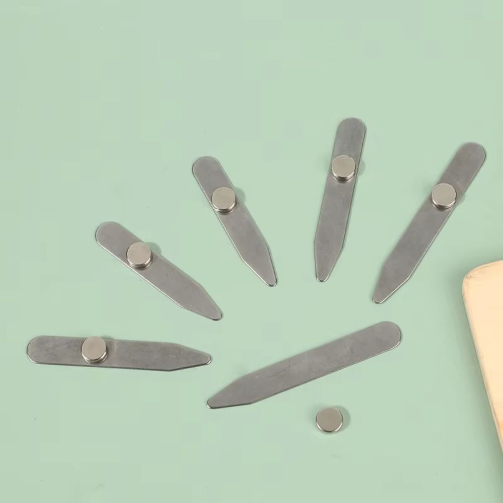 6Pcs Durable Stainless Steel C - Collar Stay Metal review and price