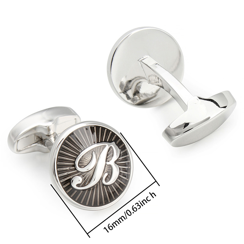 Men A‑Z Initial Cufflinks Silv - Men'S Formal Wear Rental review and price