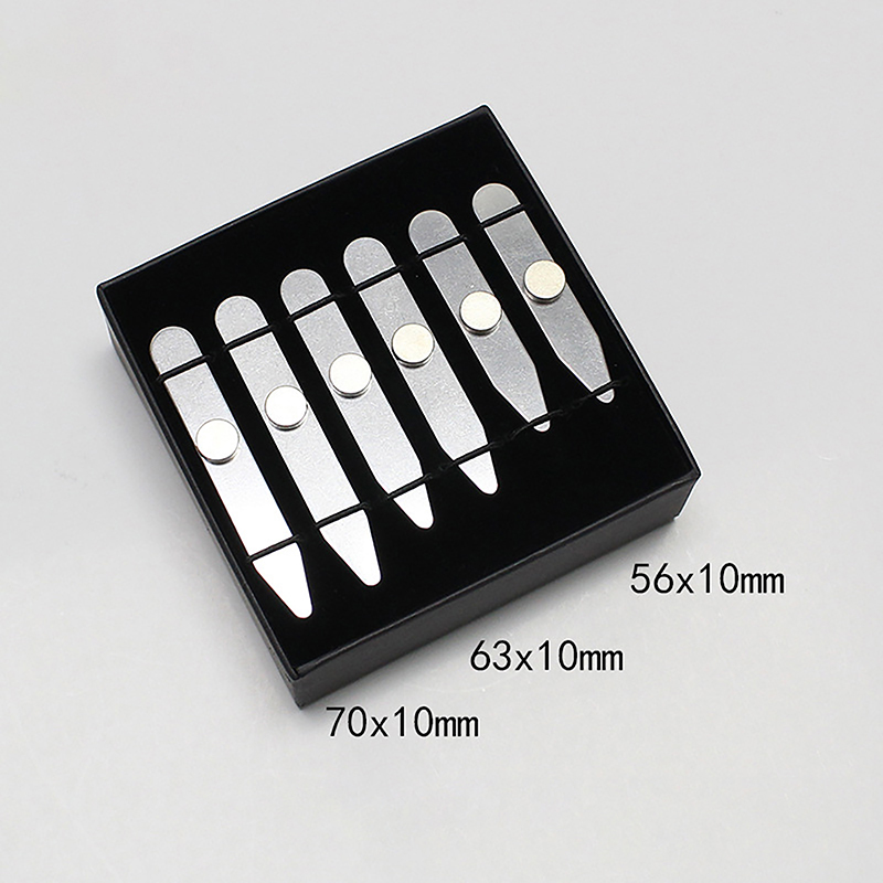 3Pairs Stainless Steel Collar  - Collar Stay Metal review and price