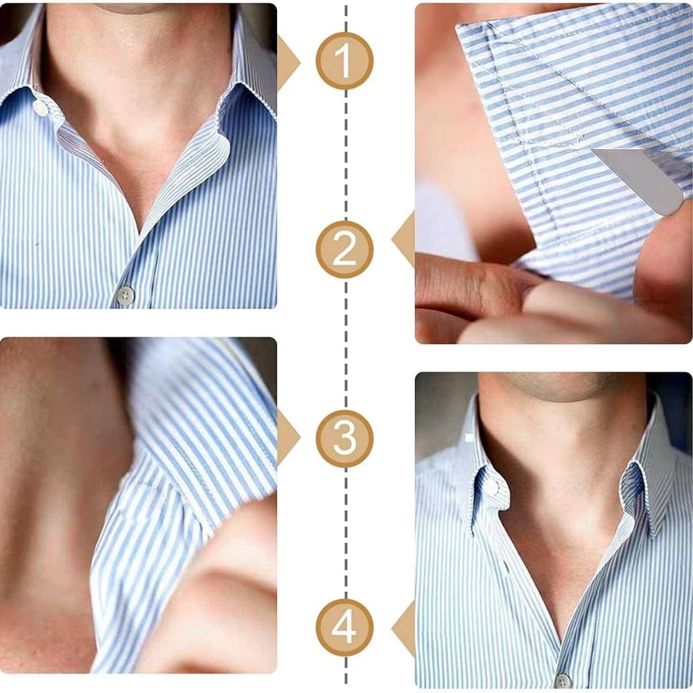 6Pcs New Stainless Steel Colla - Collar Stay Metal review and price