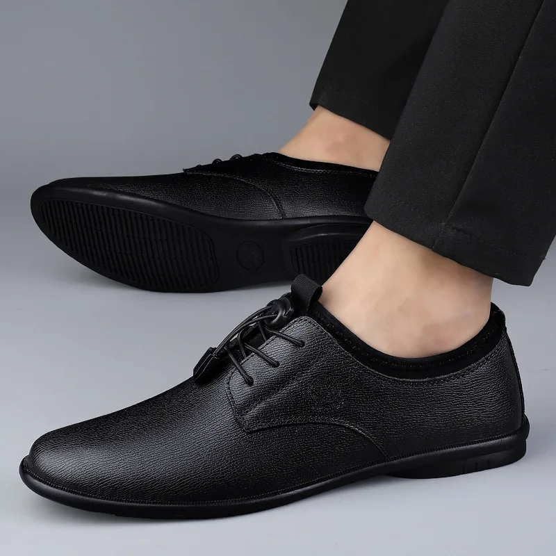 XIHAHA Men's Leather Shoes Bre - Men'S Formal Office Wear Shoes review and price