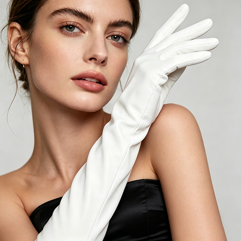 49cm Women Faux Leather PU Lon - Formal Glove Leather review and price