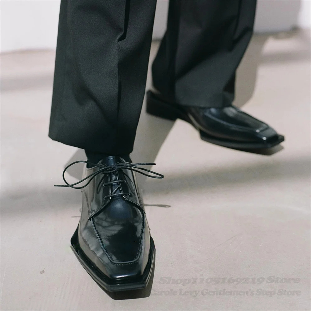 Black Patent Leather Men 4Cm H - Patent Leather Oxford review and price