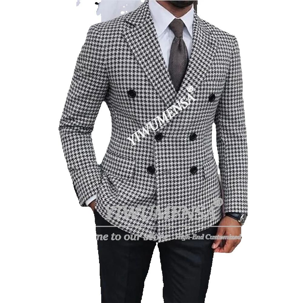 Classic Houndstooth Retro Suit - Men'S Formal Attire review and price