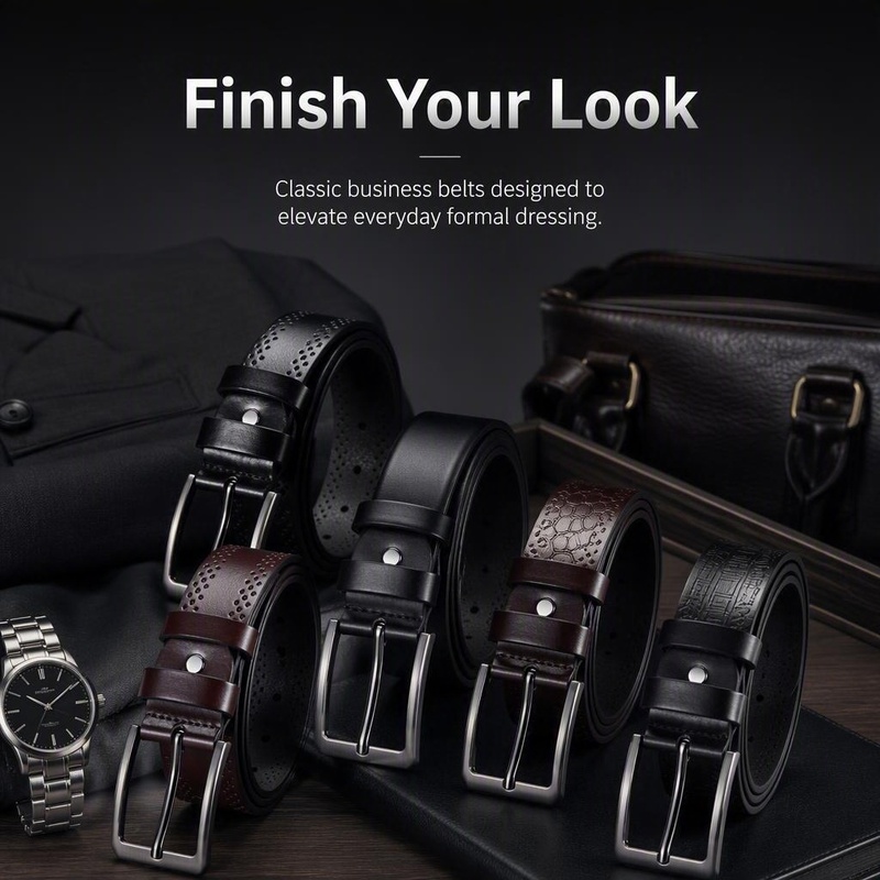Men's Pin Buckle Business Dres - Men Formal Wear Options review and price