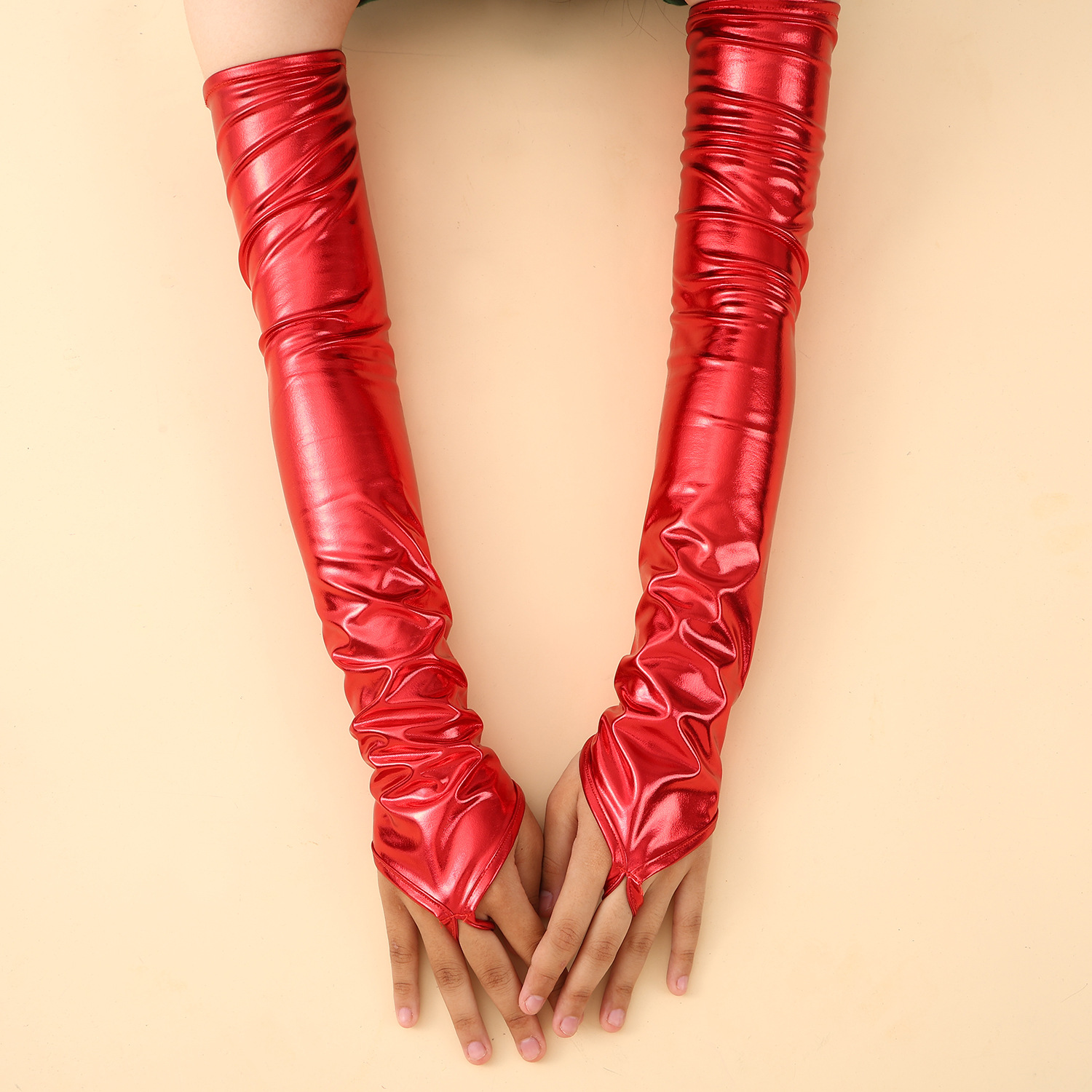 Gloves Patent Leather Fingerle - Formal Glove Leather review and price
